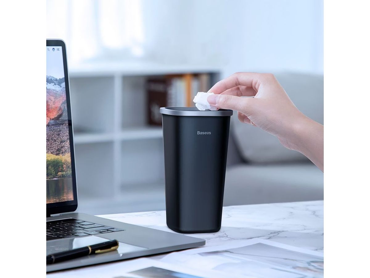 Baseus Car Trash Can Black