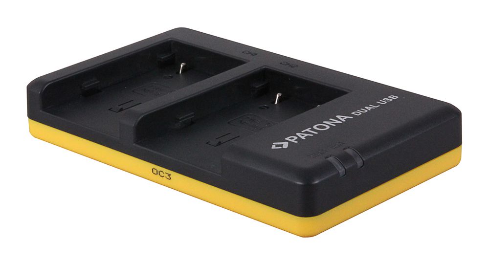 Patona Ladegerät Dual USB Canon NB-2LH