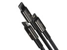 Baseus USB 3-in-1 Cable 1.5m Black