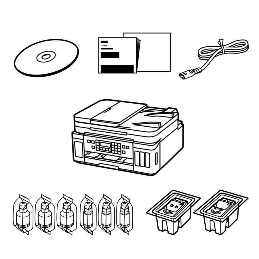 Canon PIXMA G7050 Inkjet Multifunctional