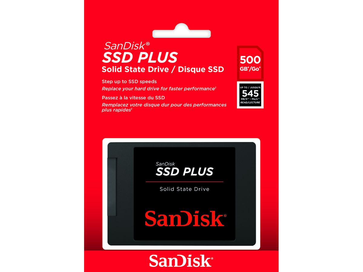 SanDisk SSD Plus 2.5' SATA 500GB
