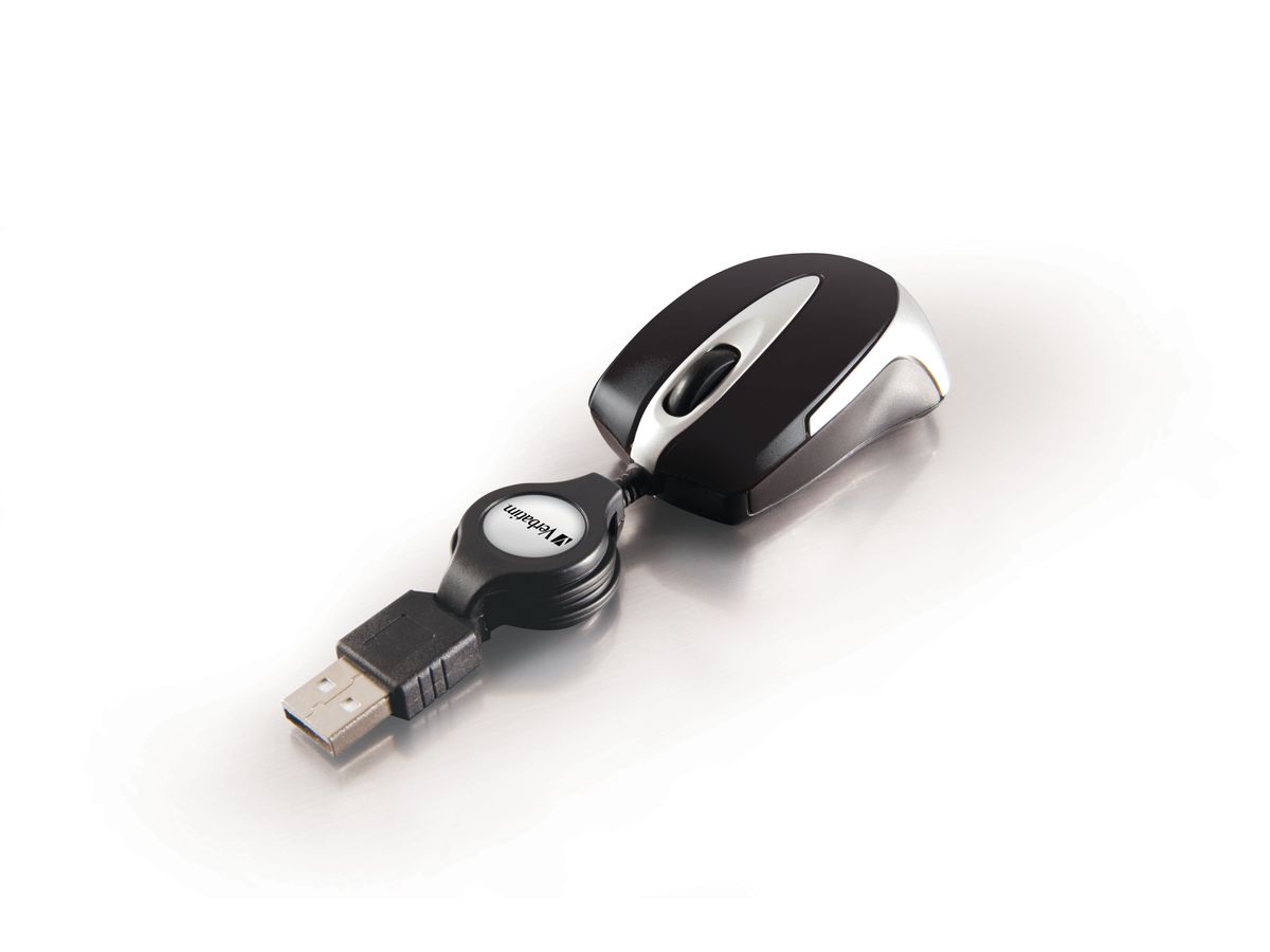 Verbatim Go Mini Travel Mouse Black