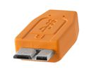 TetherPro USB-C to 3.0 Micro-B 4.6m Org