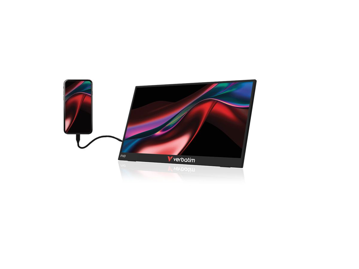 Verbatim Portable Monitor 15.6" Light