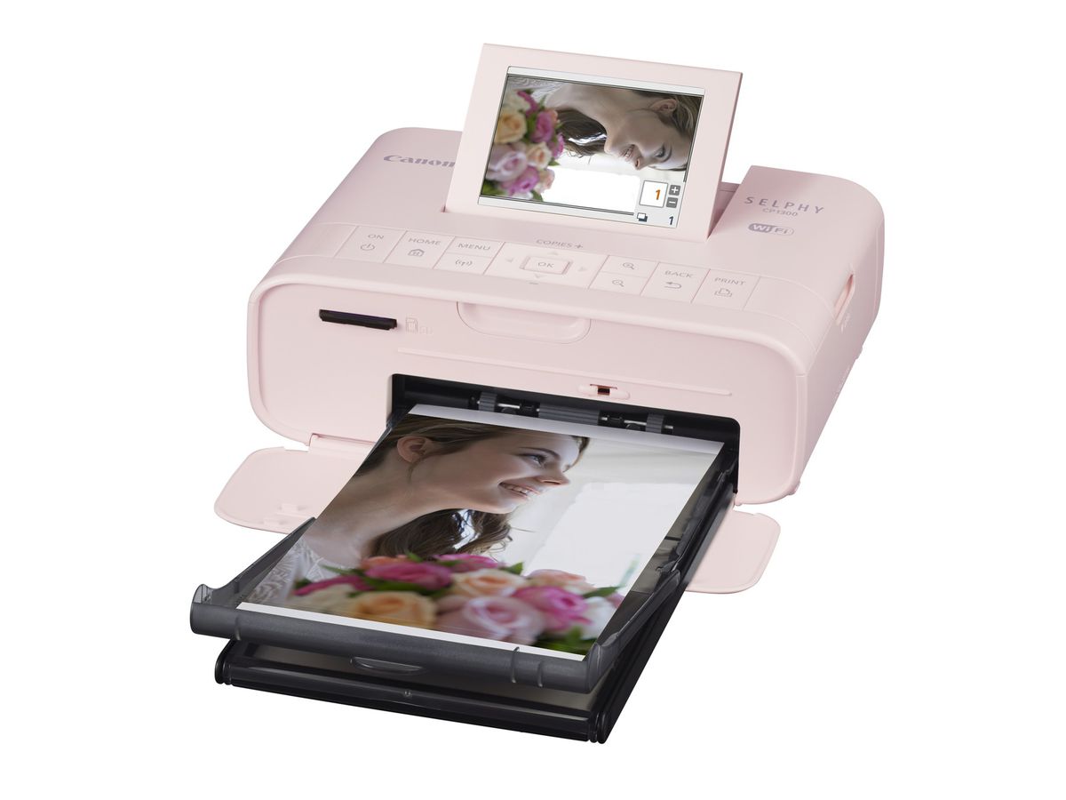 Canon Selphy CP1300 pink