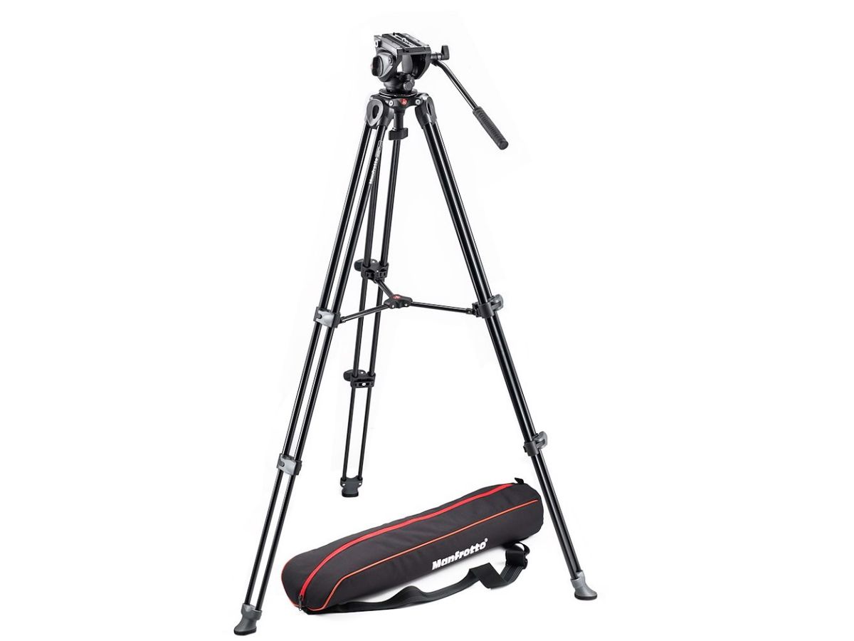 Manfrotto 500 Fluid Head w/Twin Leg