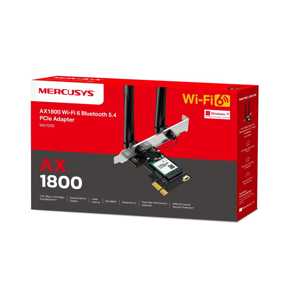 Mercusys AX1800 Bluetooth PCI Adapter