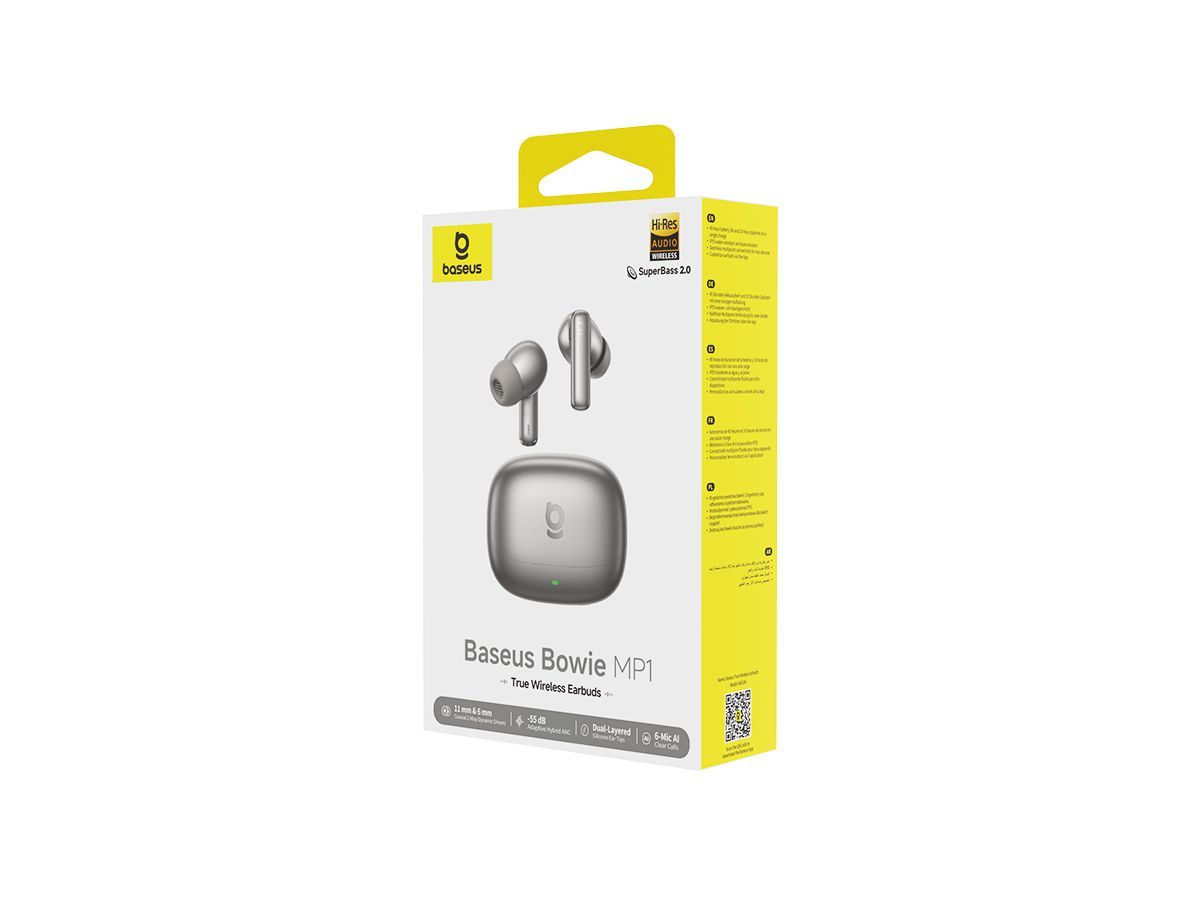 Baseus Bowie MP1 TWS Earbuds Titanium