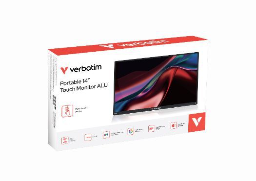 Verbatim Port. Touchscreen Monitor 14"