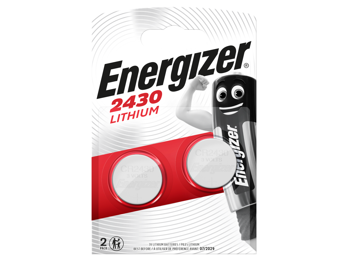 Energizer CR 2430 Lithium 3.0V FSB-2