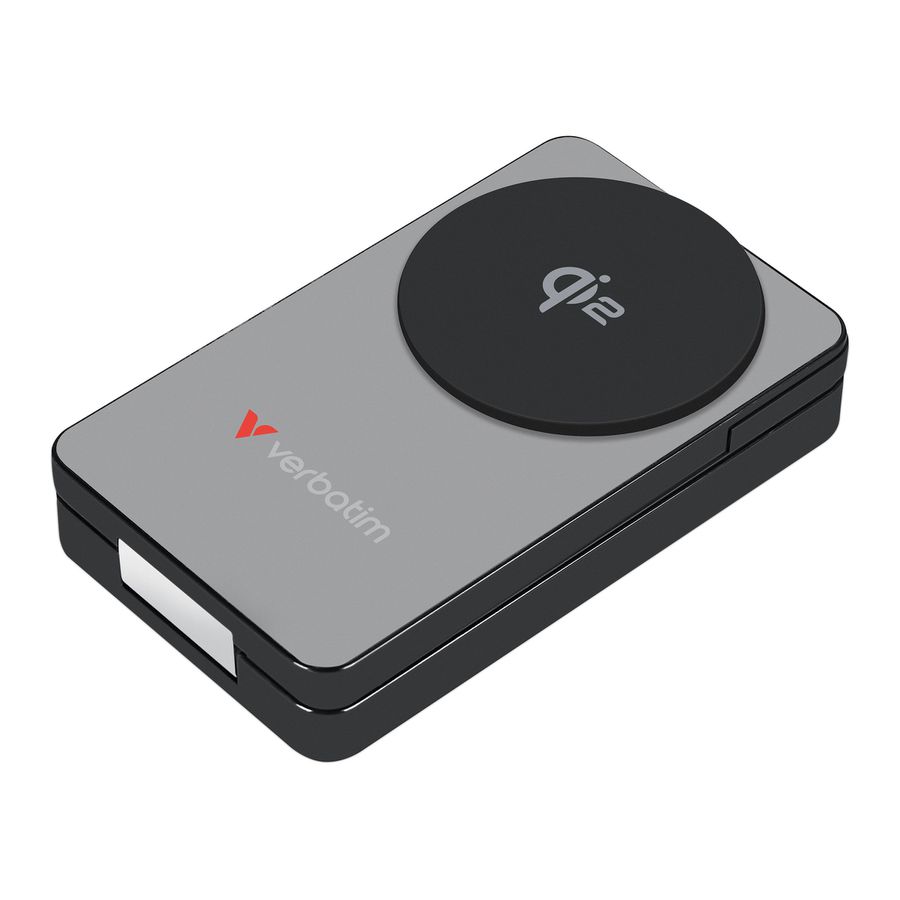 Verbatim 3in1 Wirless Powerbank 10000 mA