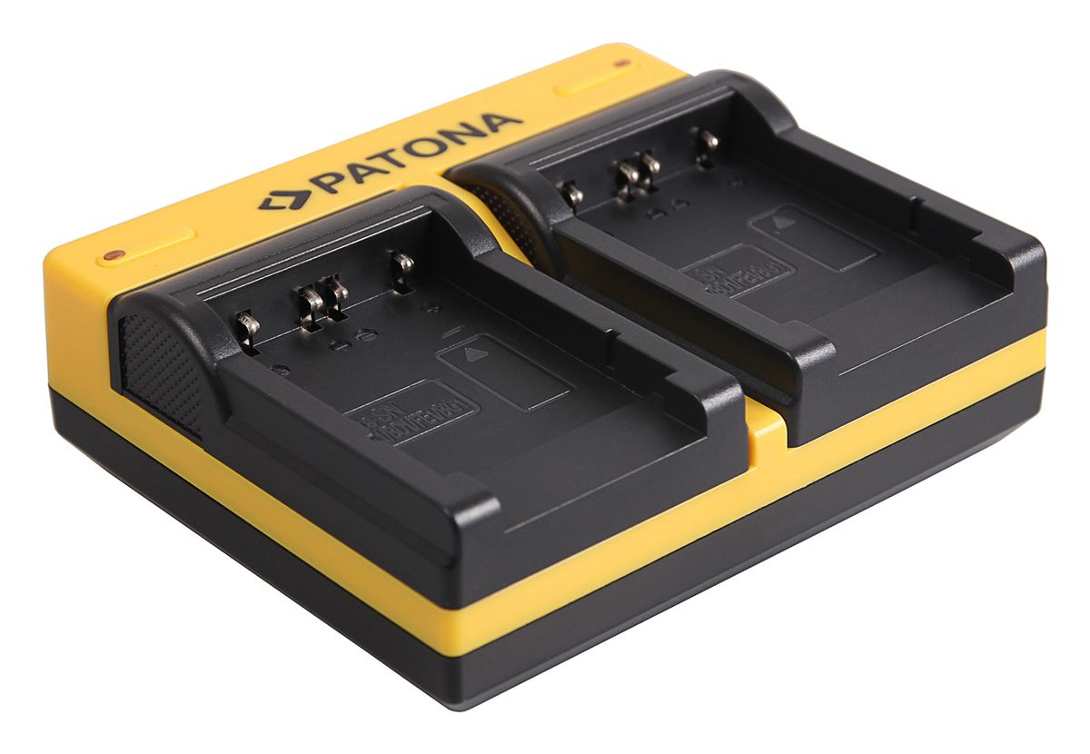 Patona Chargeur Dual USB NP-FT1