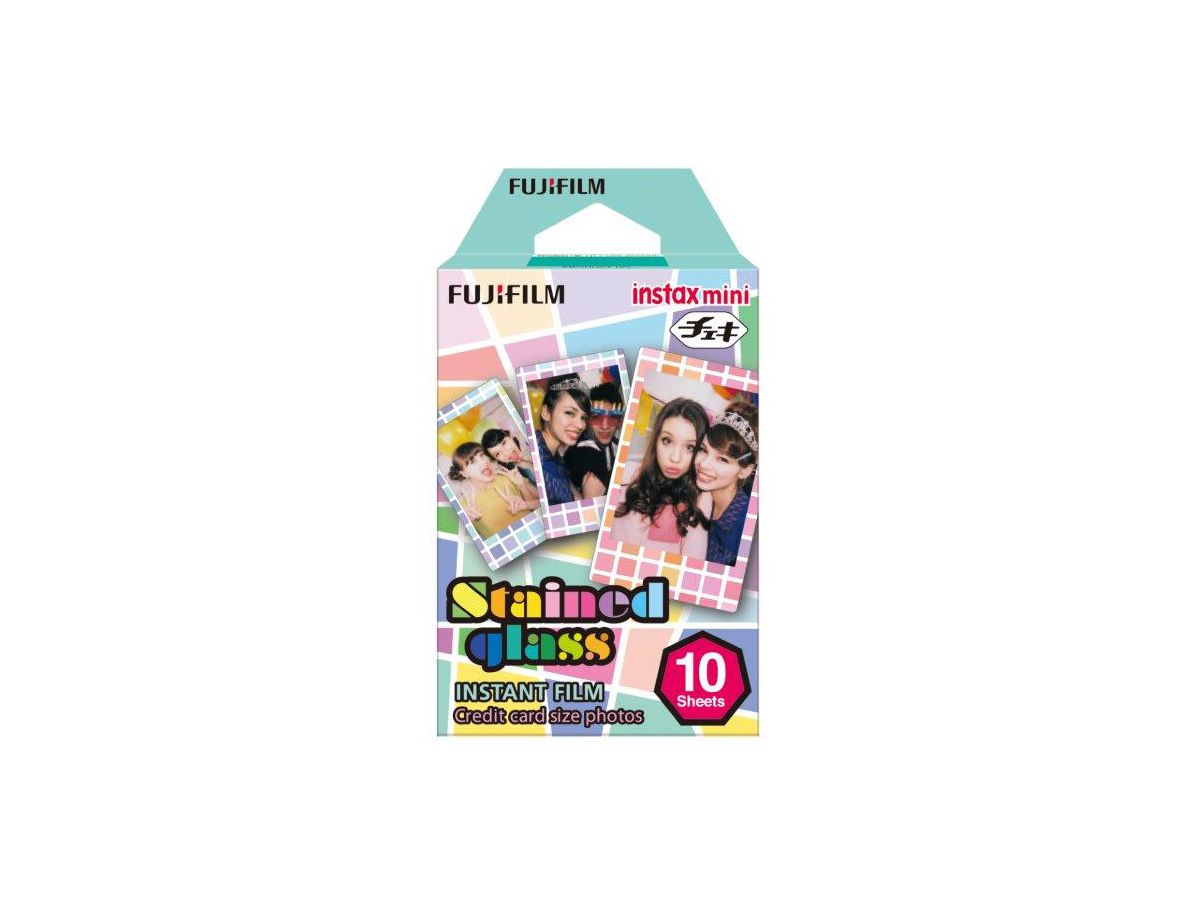 Fujifilm Instax Mini 10 Blatt Stained Gl