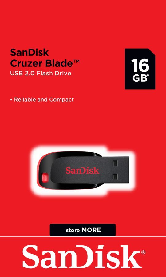 Sandisk Cruzer Blade 16GB
