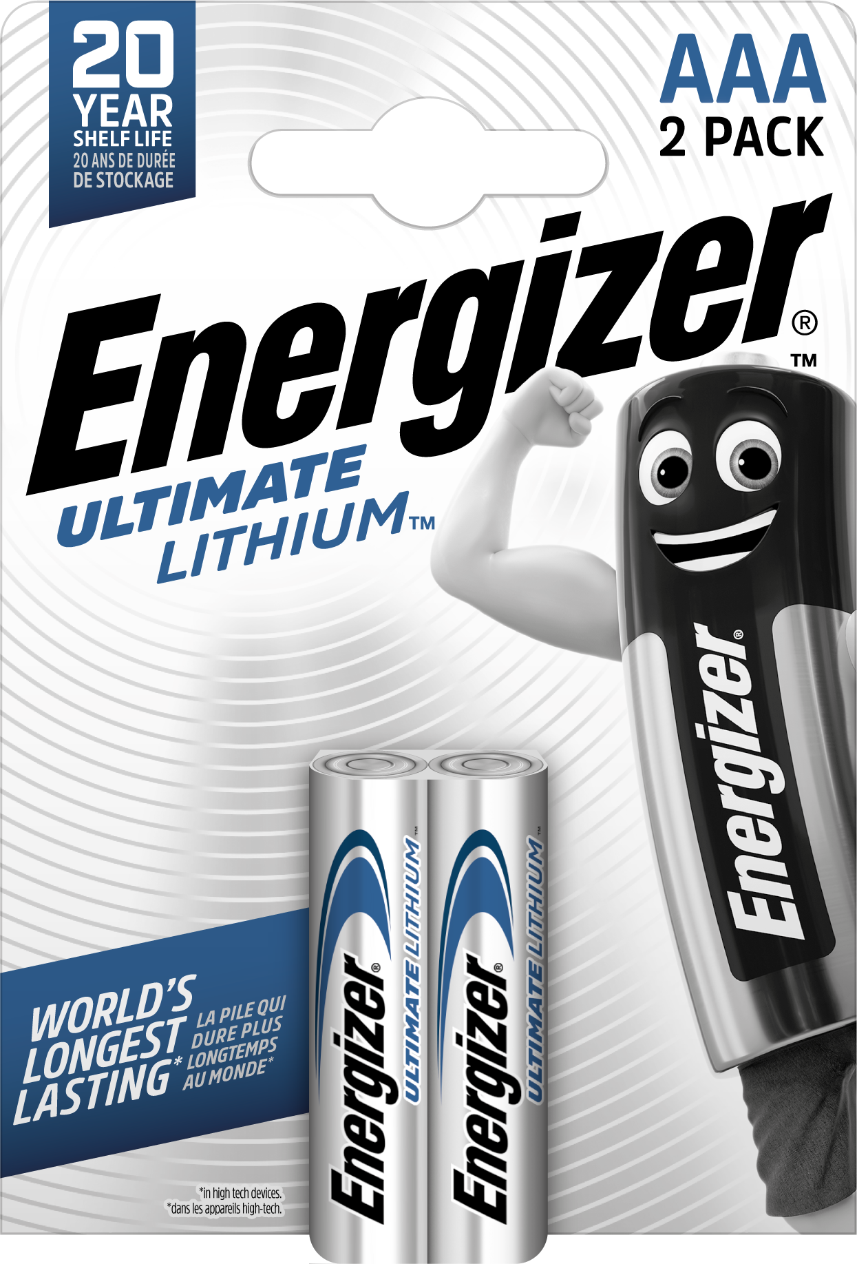 Energizer AAA/L92 Ultimate Lithium 2-P.