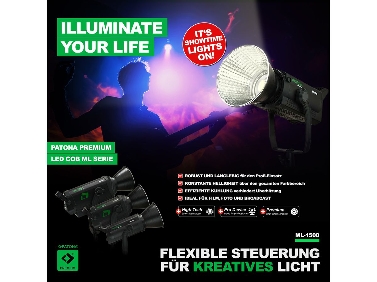 Patona Premium LED Light ML-1500