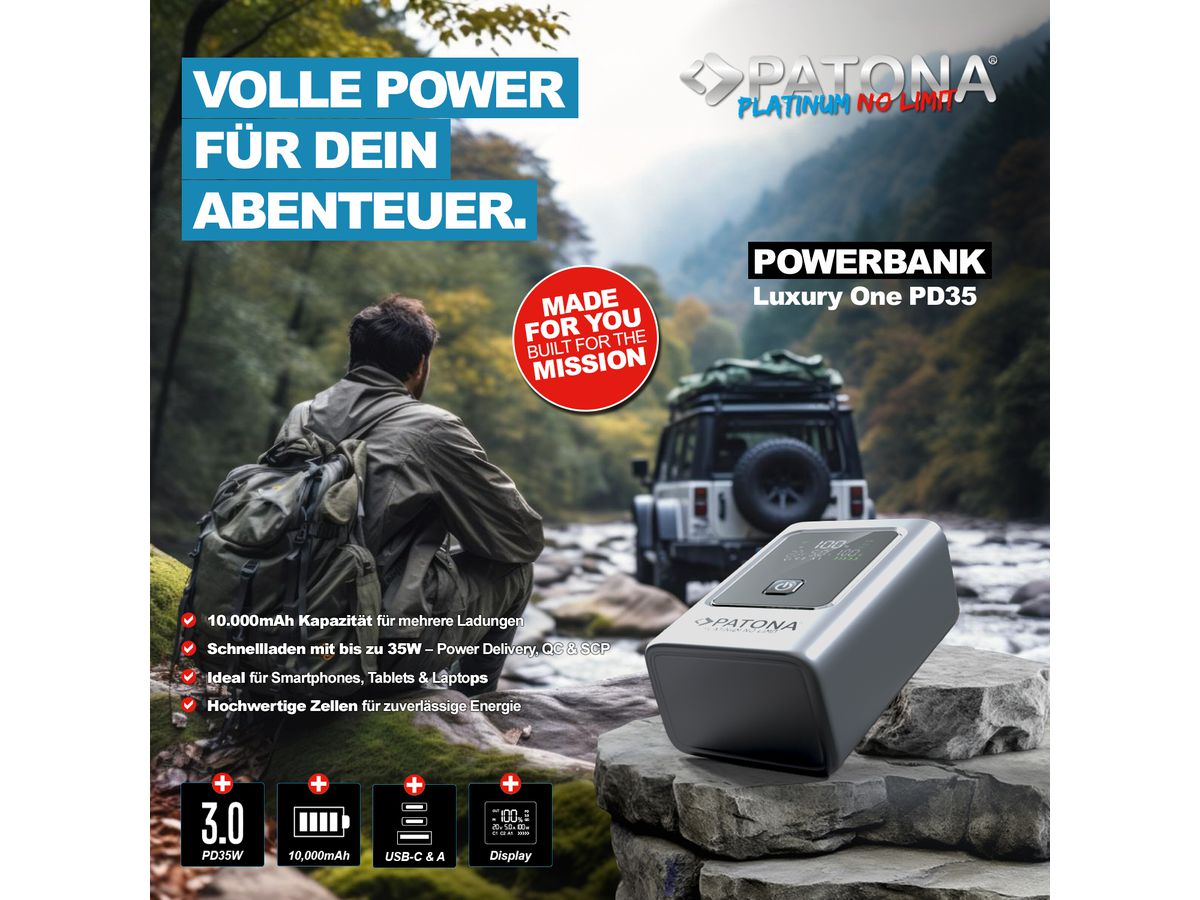 Patona Powerbank PD35W 10000mAh