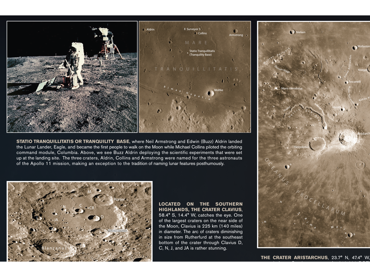 Celestron Beobachterkarte des Mondes