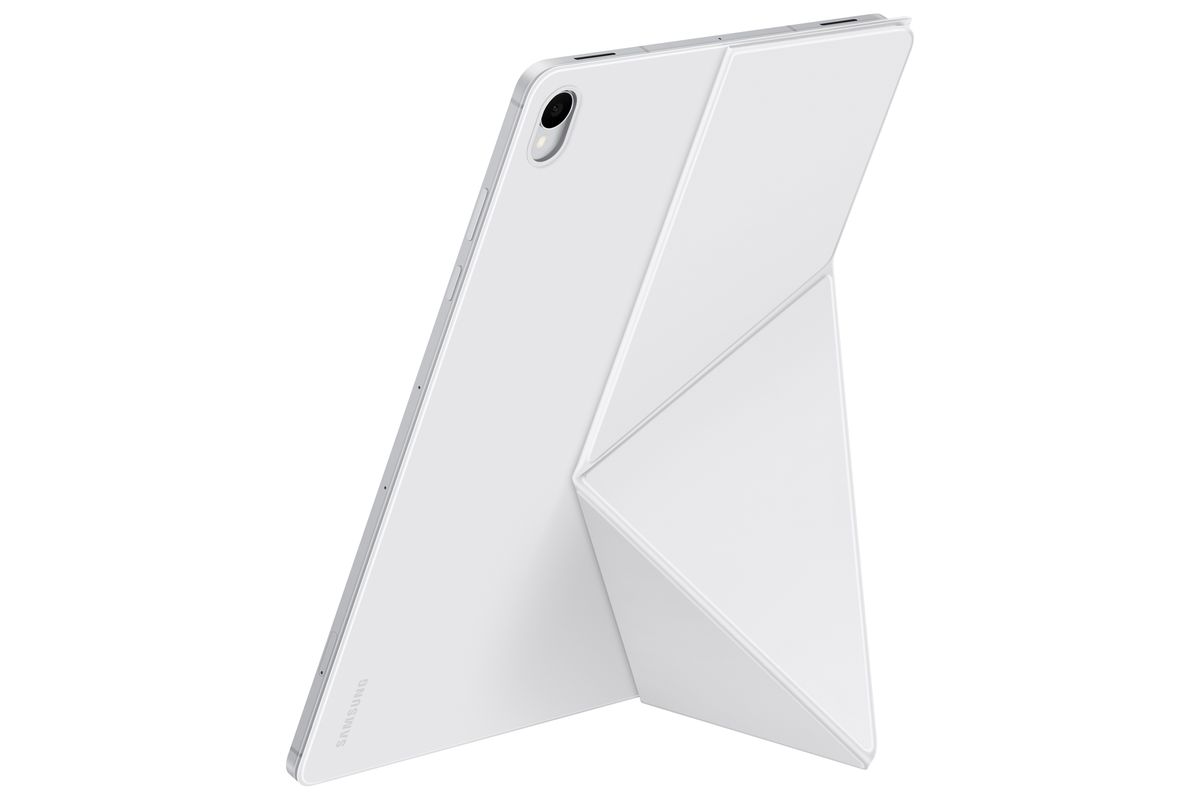 Samsung Tab S12+ Book Cover White