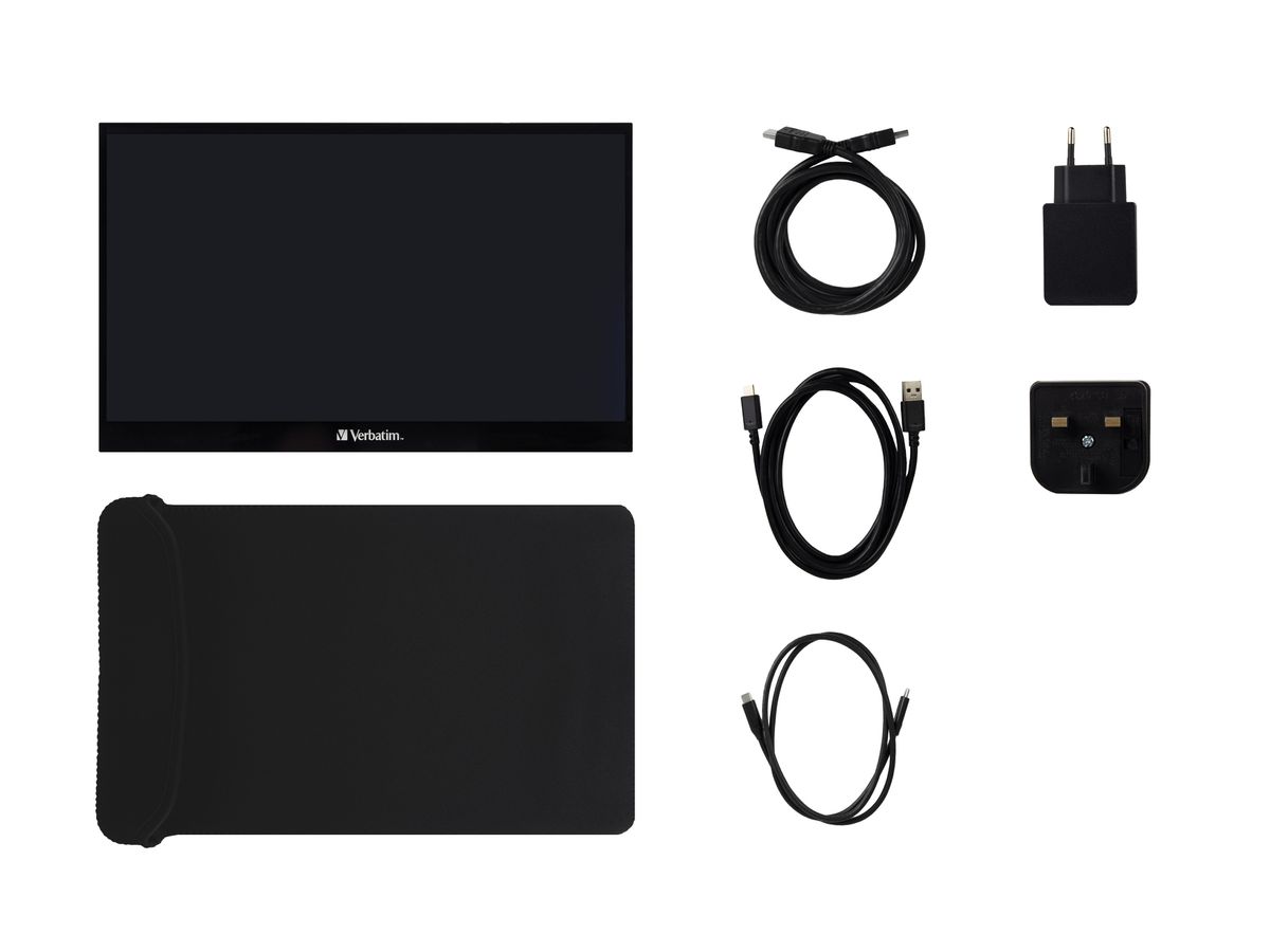 Verbatim Port. Touchscreen Monitor 17.3"