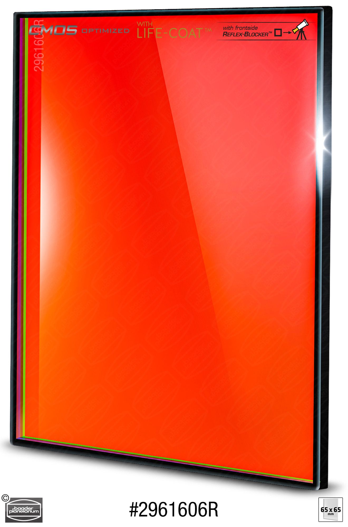 RGB-R 65x65mm Filter  CMOS-optimized