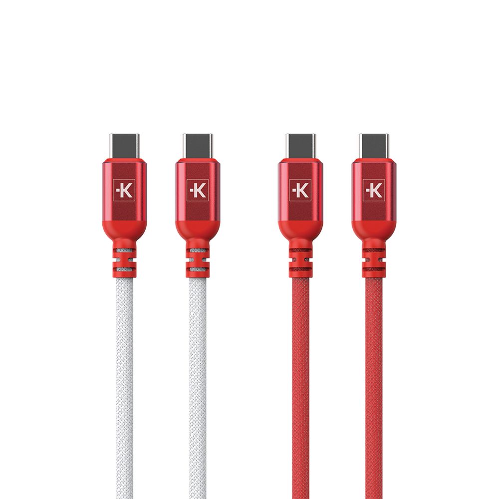 Skross Link Twin Cables USB-C 150cm 100W