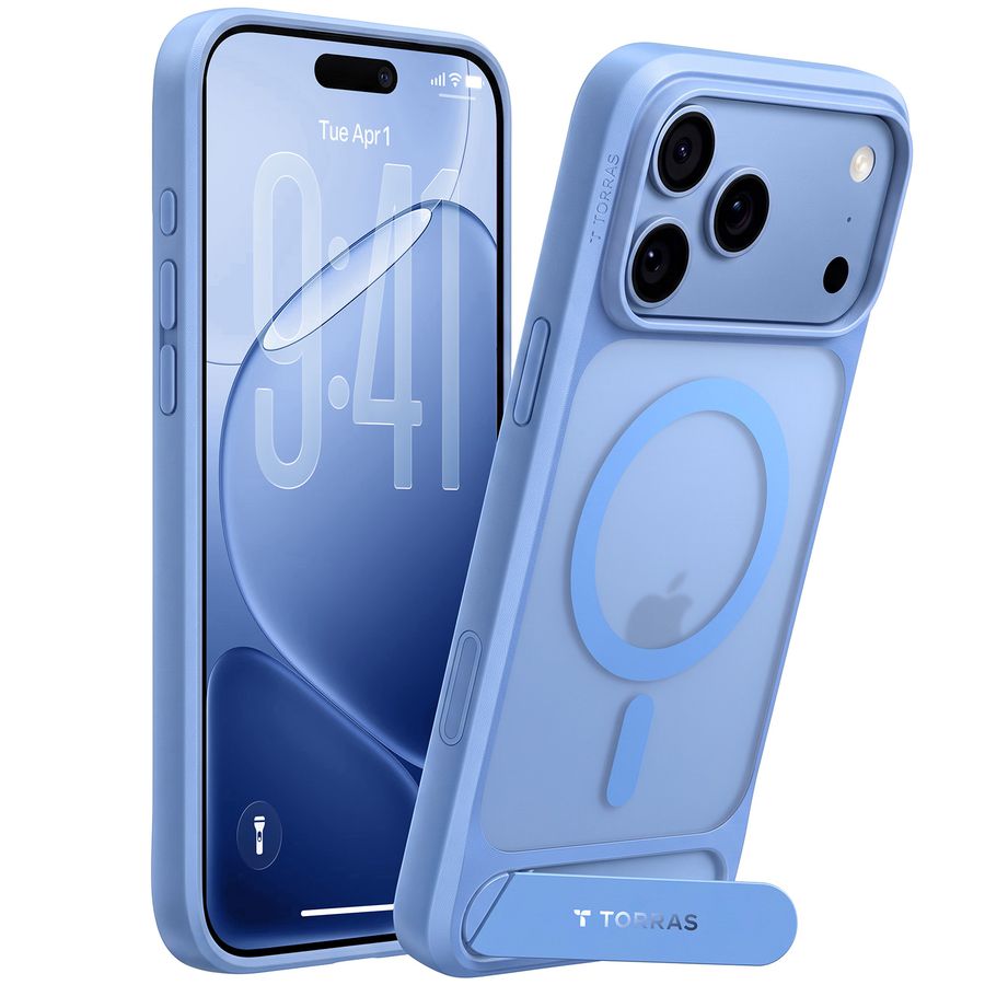 Torras Ostand iPhone 18 Pro Max Blue