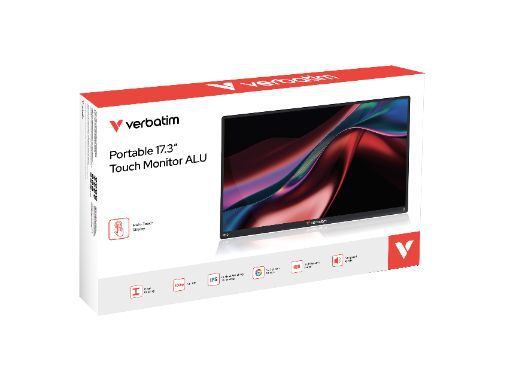 Verbatim Port. Touchscreen Monitor 17.3"