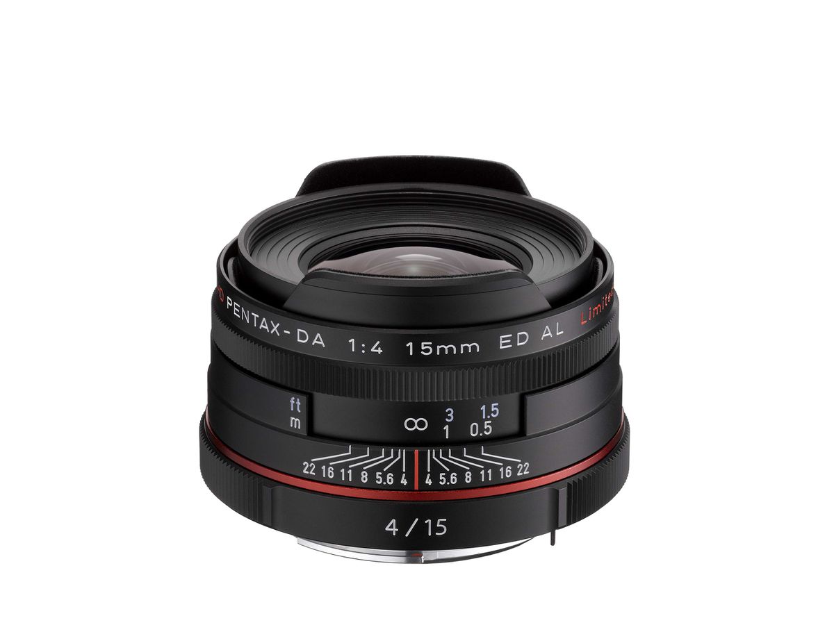 Pentax HD DA 15 mm / 4 ED AL black Limit