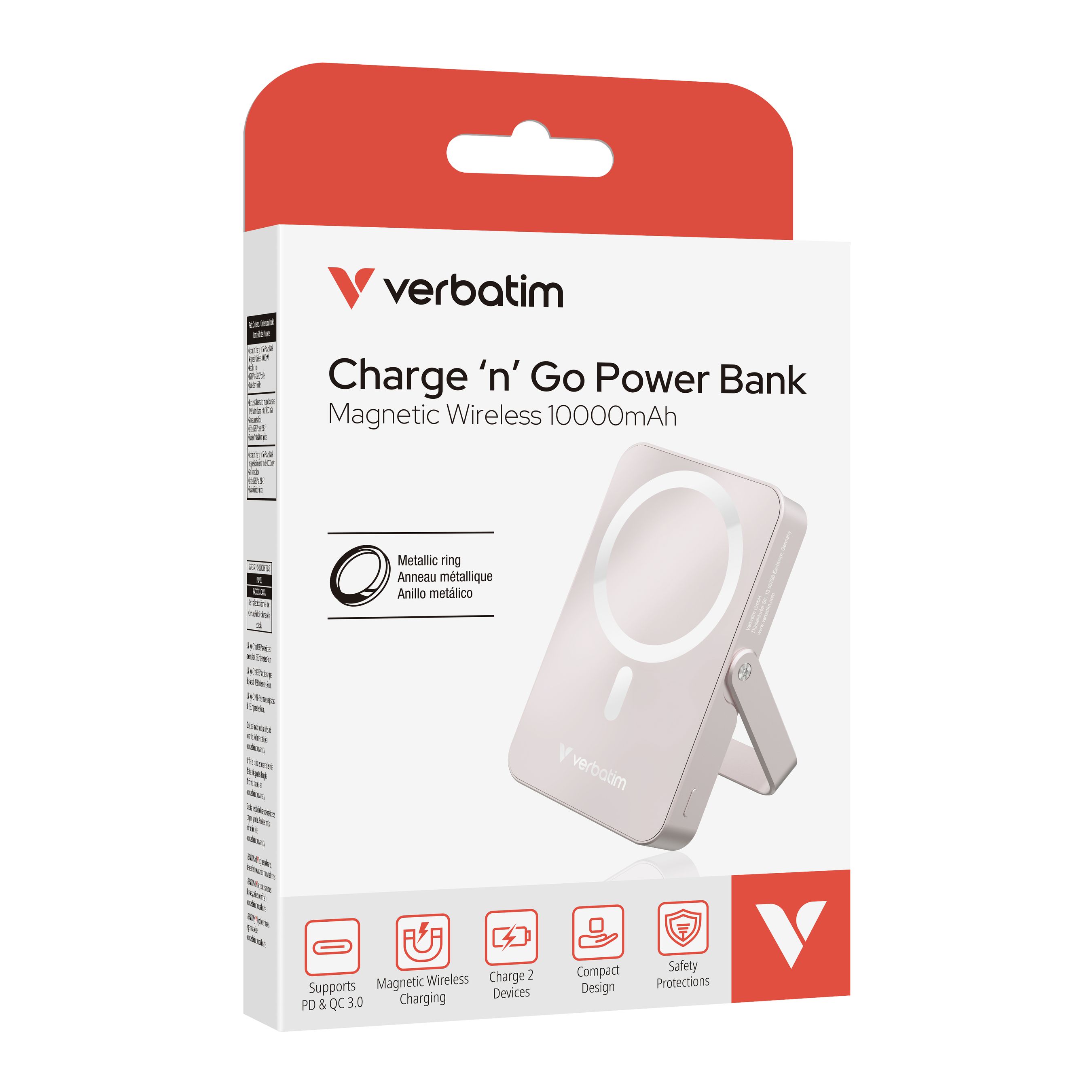 Verbatim Powerbank 10000 mAh Pink