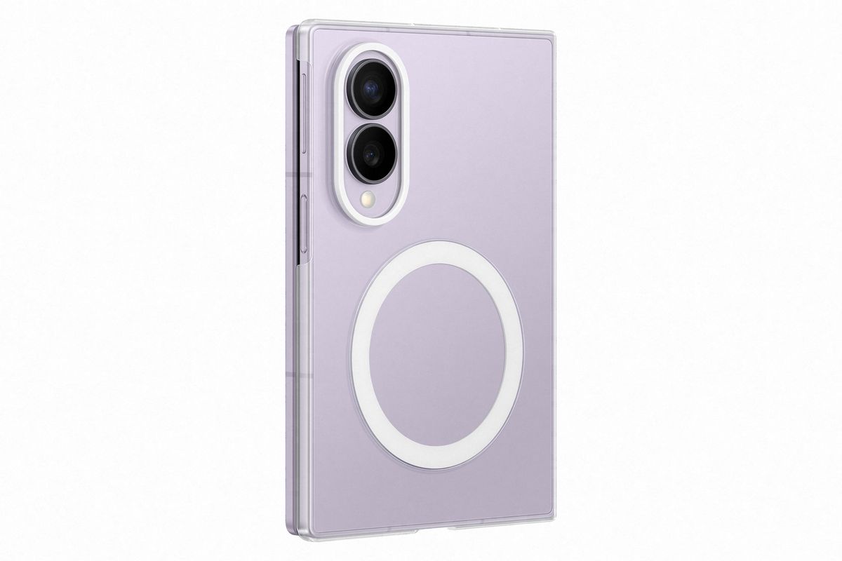 Samsung Fold 8 Clear Magnet Case Transpa