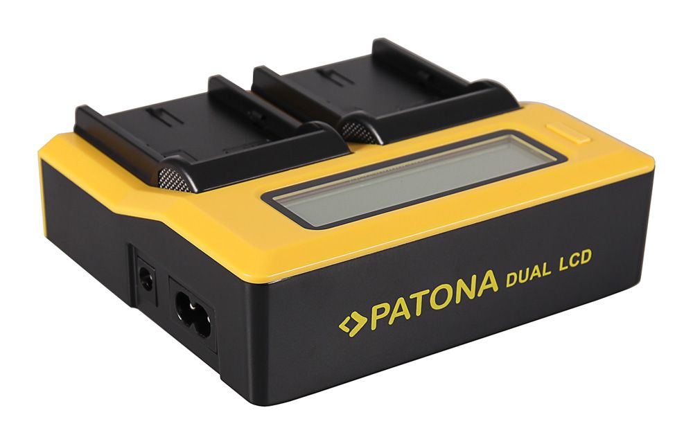 Patona Dual LCD Charger Canon LP-E6
