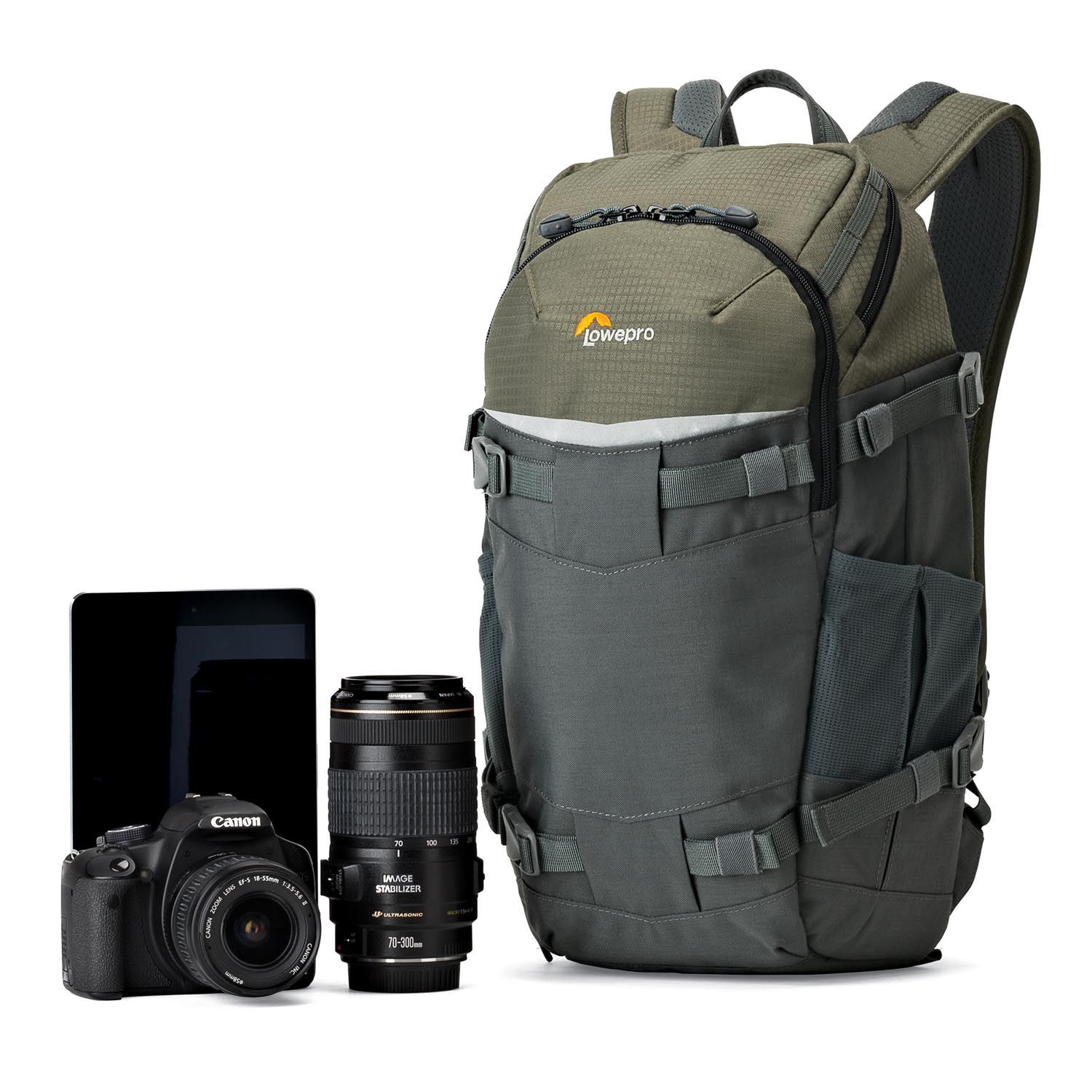 Lowepro Flipside Trek BP 250AW gris/vert