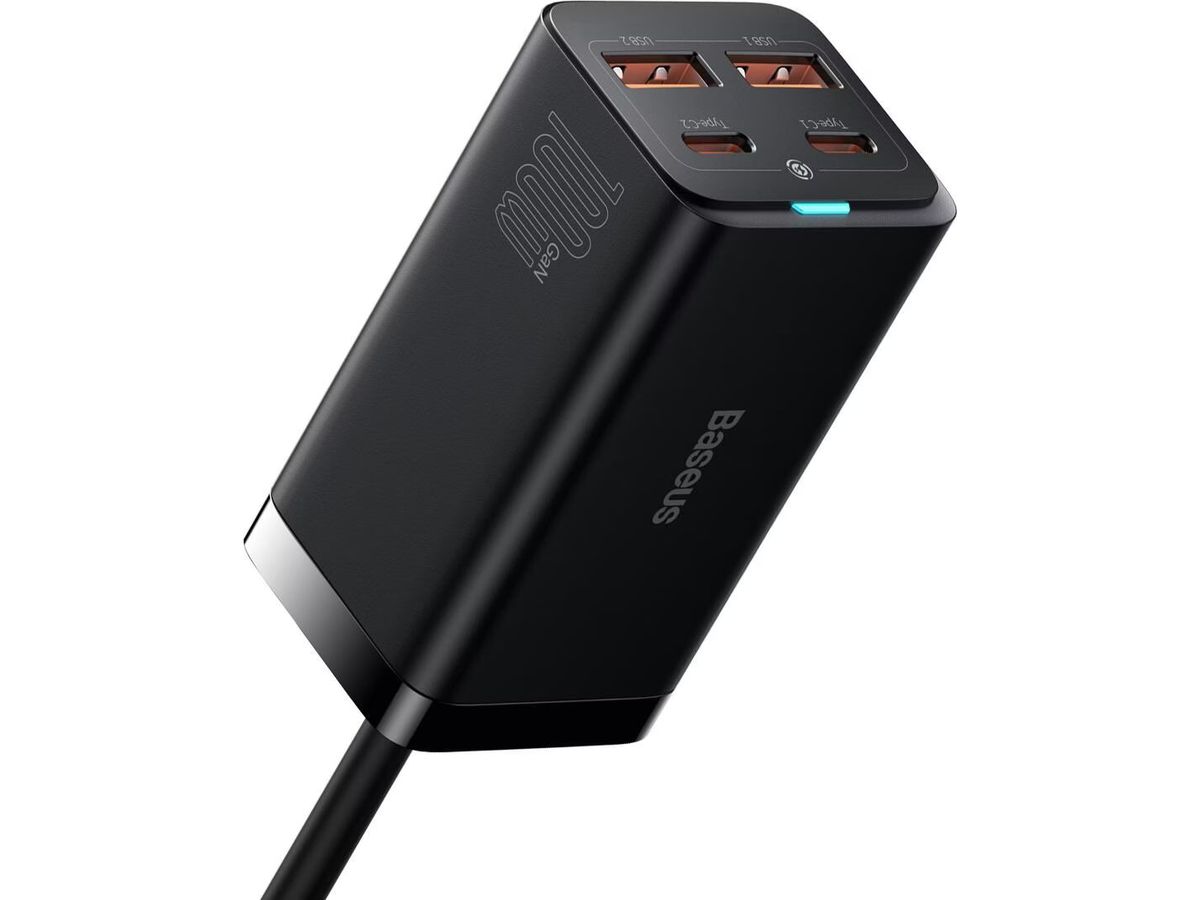 Baseus GaN3 Pro 4 Port Charger 100W