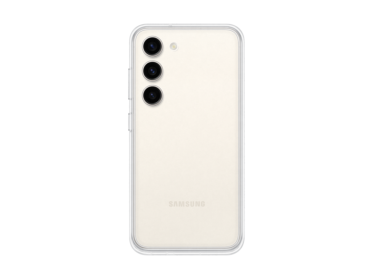 Samsung S23 Frame Case White
