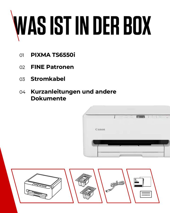 Canon PIXMA TS7550i White