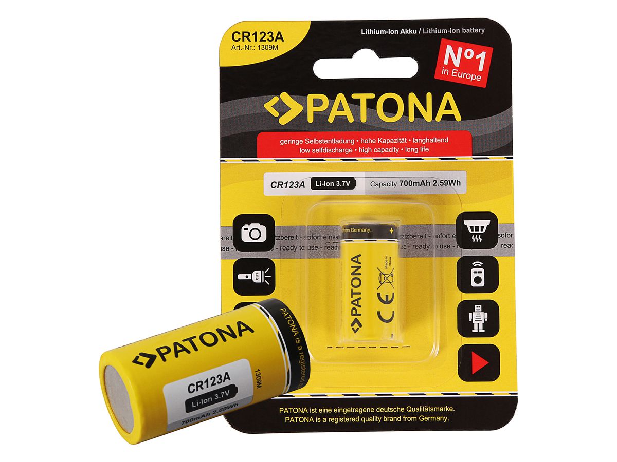 Patona Batterie CR123A