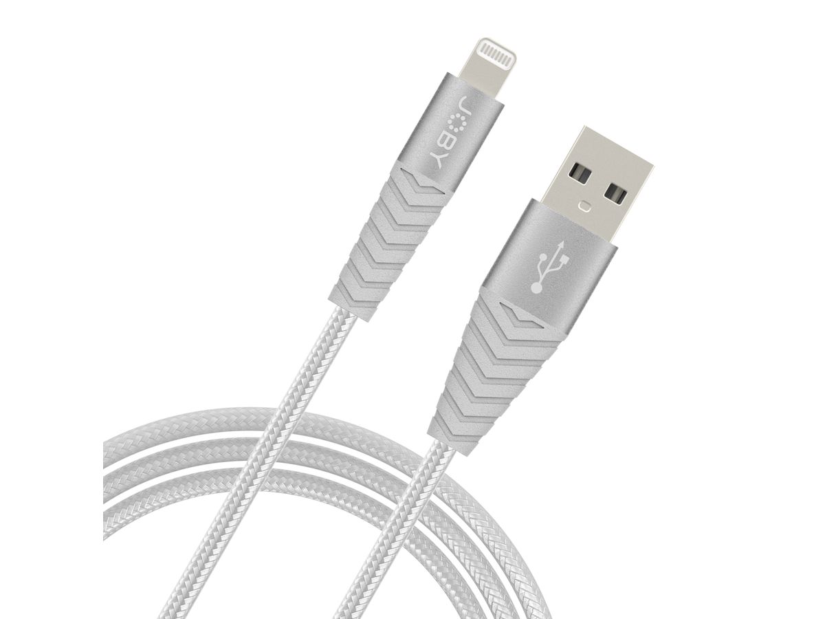 Joby Lightning Cable 1.2M Silver