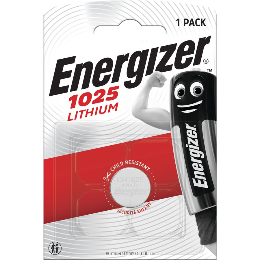 Energizer CR 1025 Lithium 3.0V FSB-1