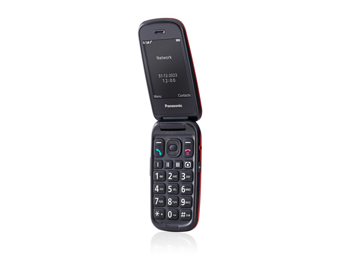 Panasonic Mobiltelefon KX-TU550 Red