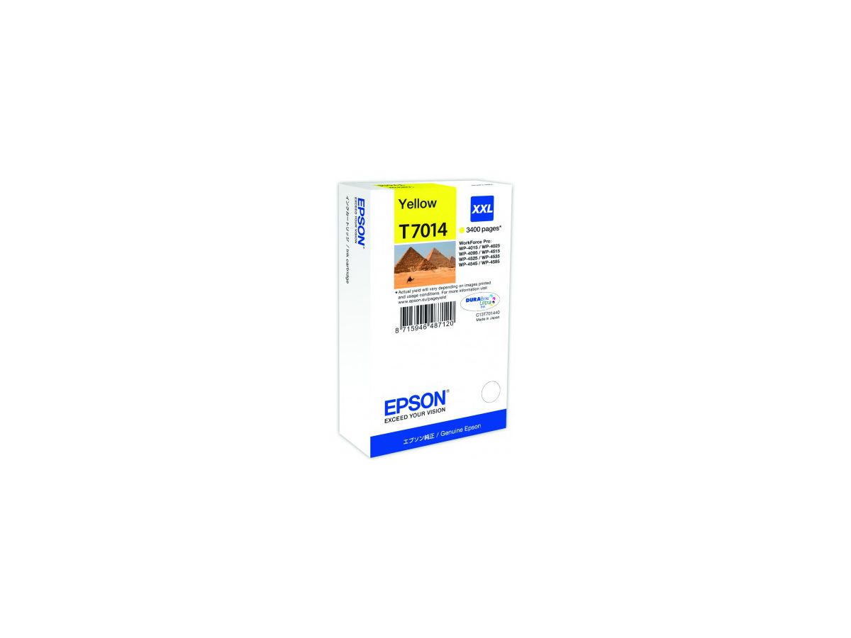 Epson Epson Ink XXL, yellow, 3'400 pages