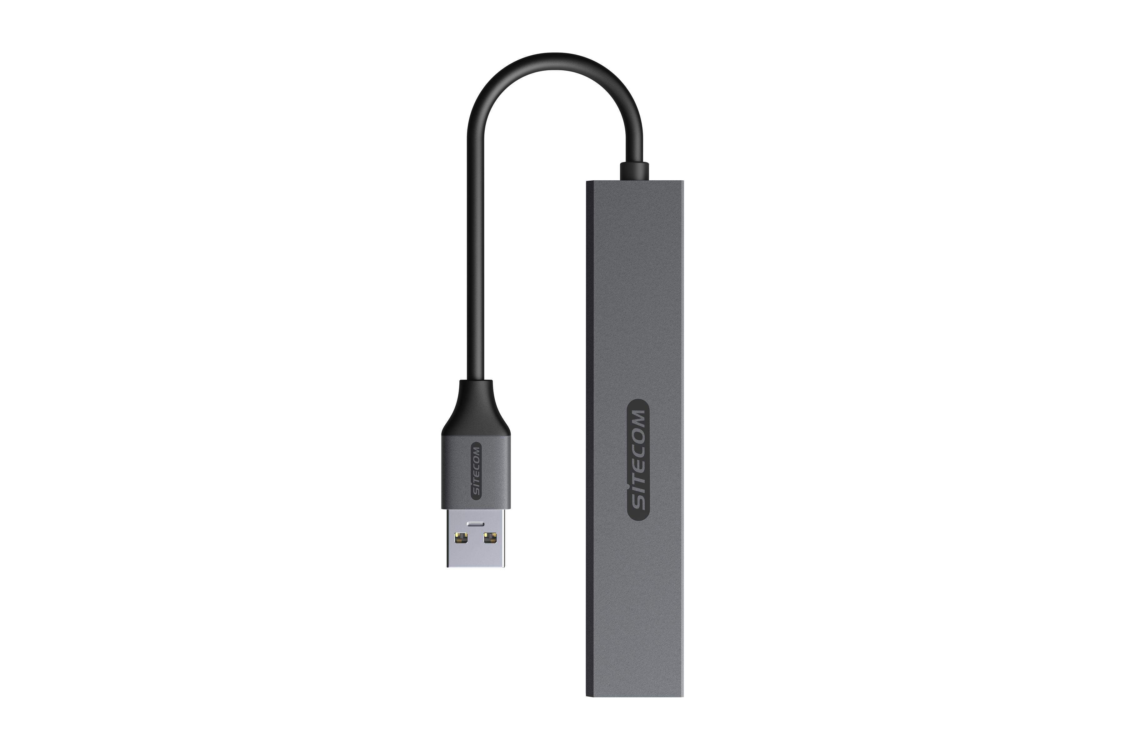 Sitecom USB-A to 4x USB-A Tiny Hub