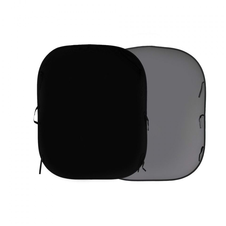 Manfrotto Plain Coll 1.5x1.8m Blk/MGrey