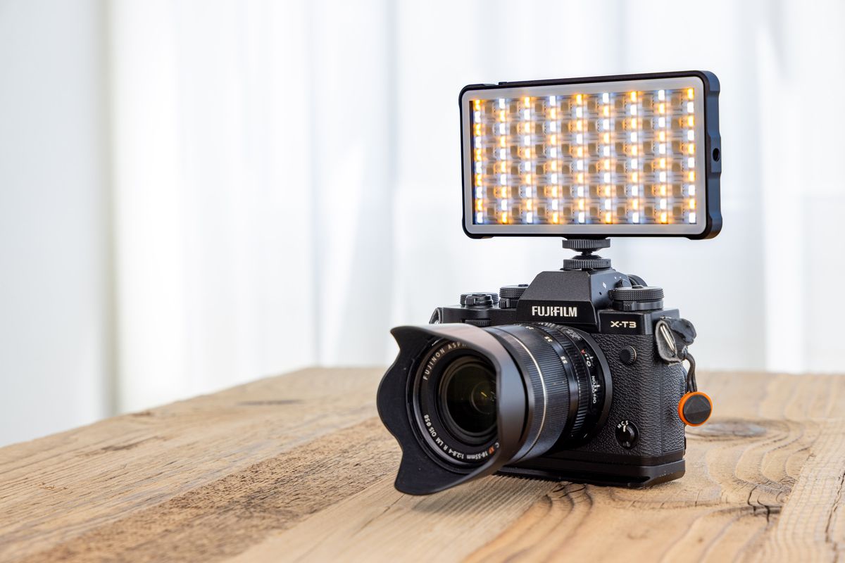 Patona RGB Videolicht mit Powerbank