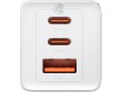 Baseus GaN5 Pro 3 Port Charger 65W White