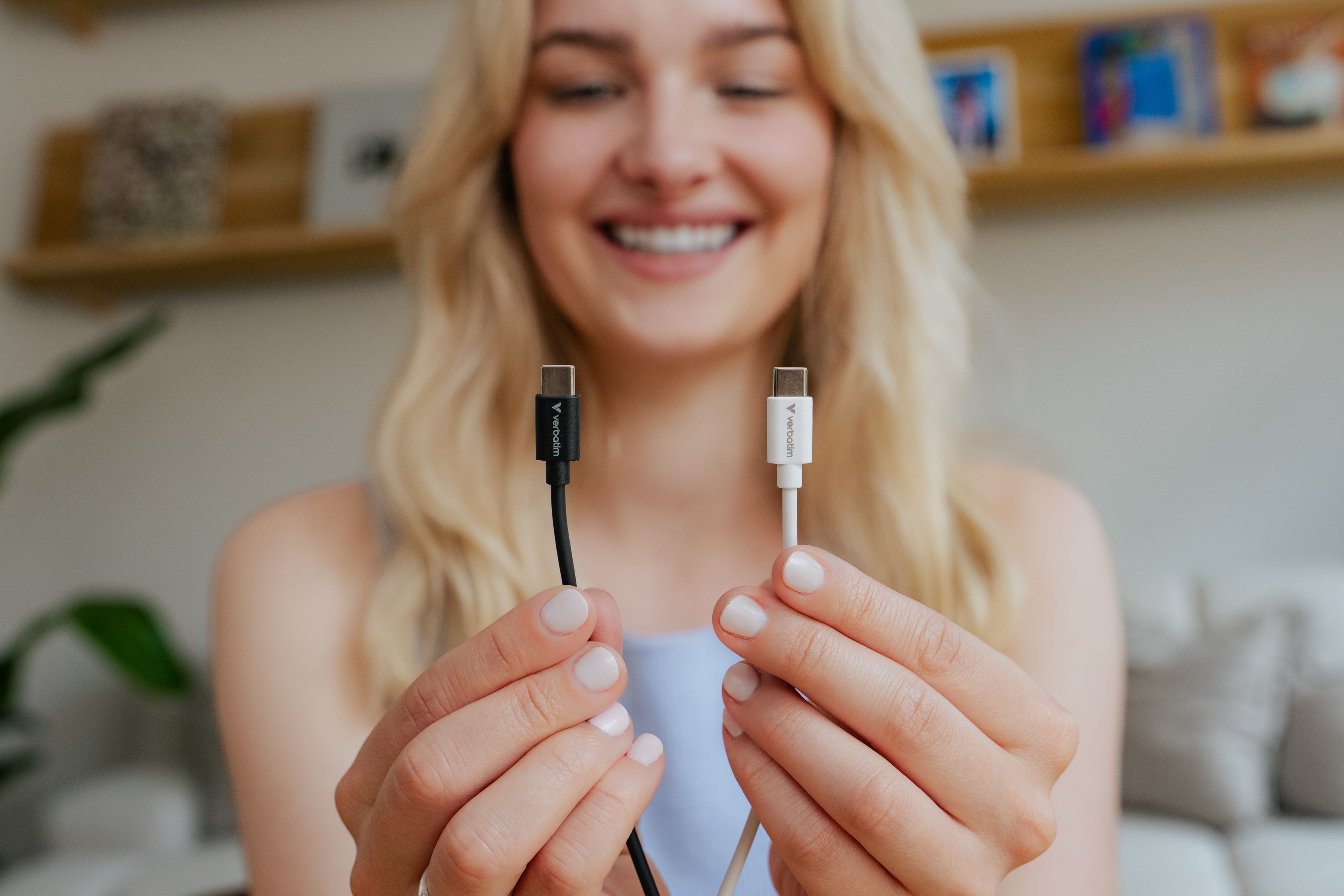 Verbatim USB-C to USB-C 1m 2 Pack