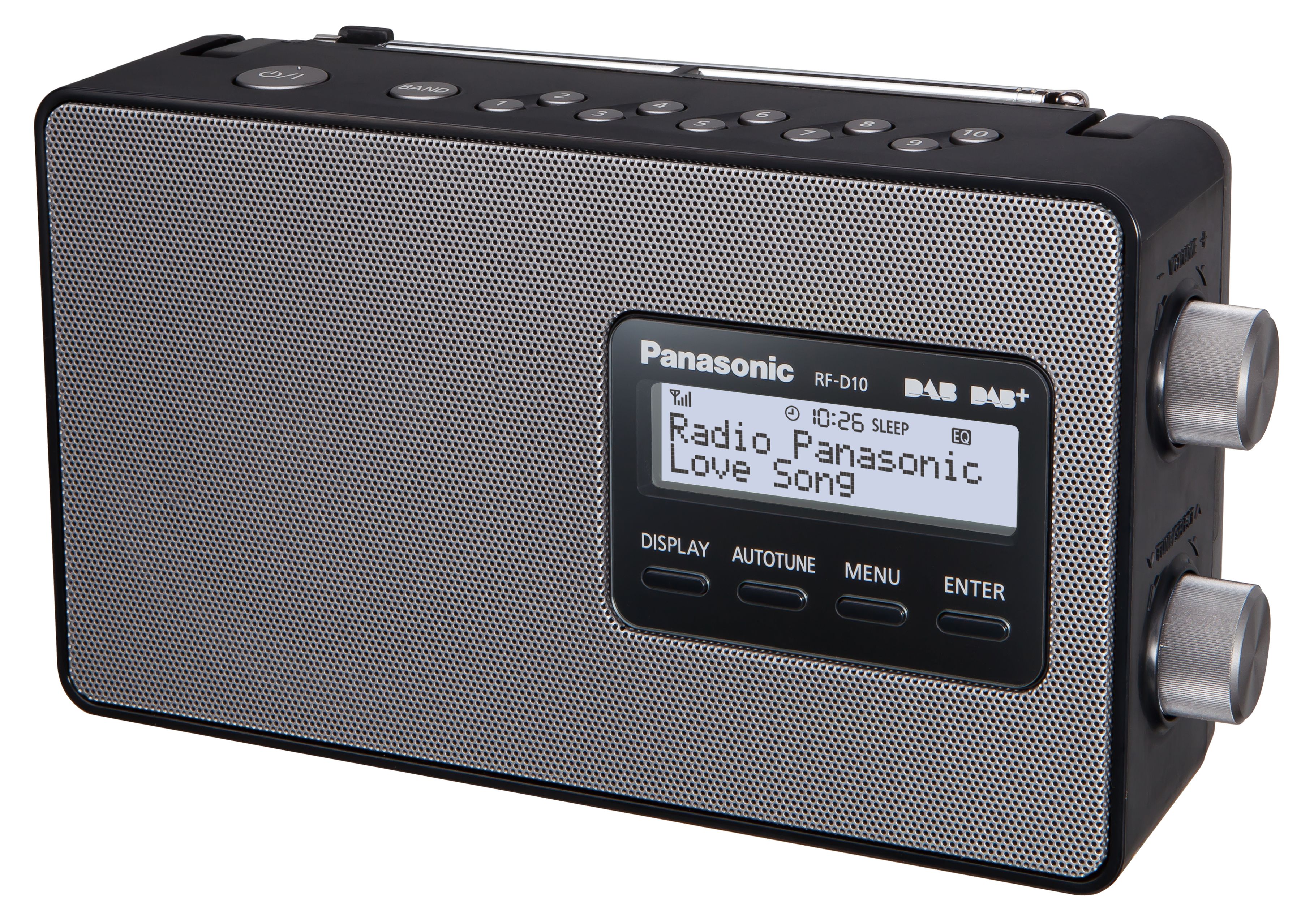 Panasonic DAB+ Radio portable D10 Black