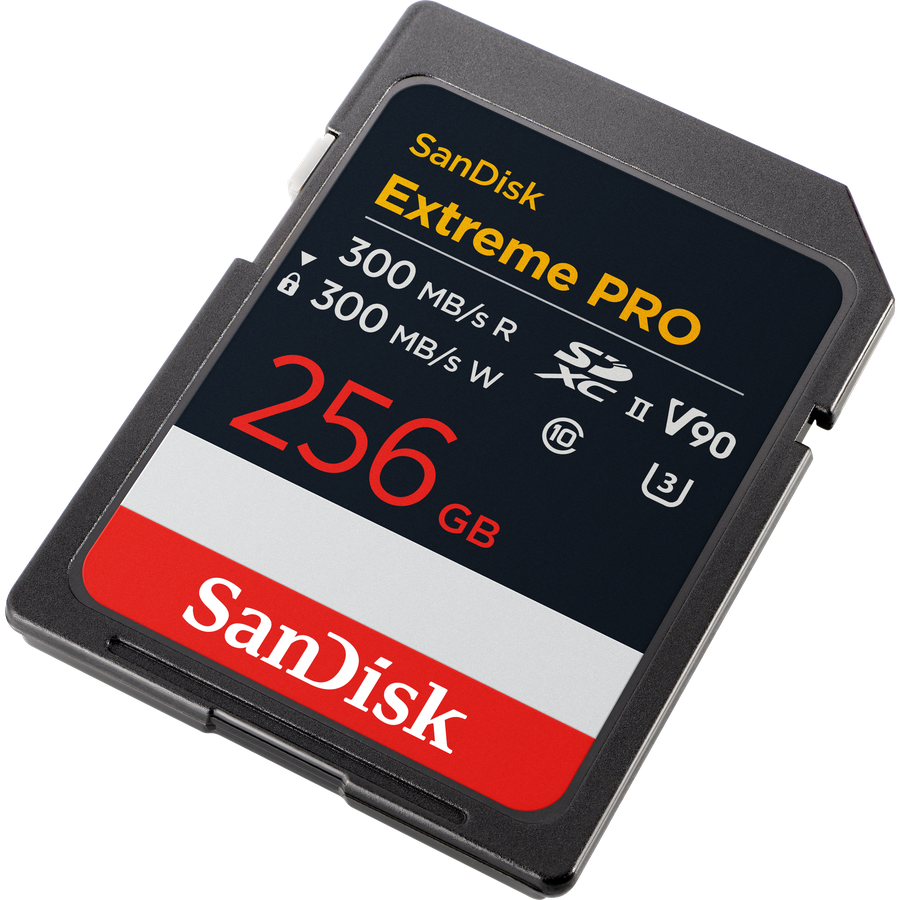 SanDisk Extreme Pro 300MB/s SDXC 256GB