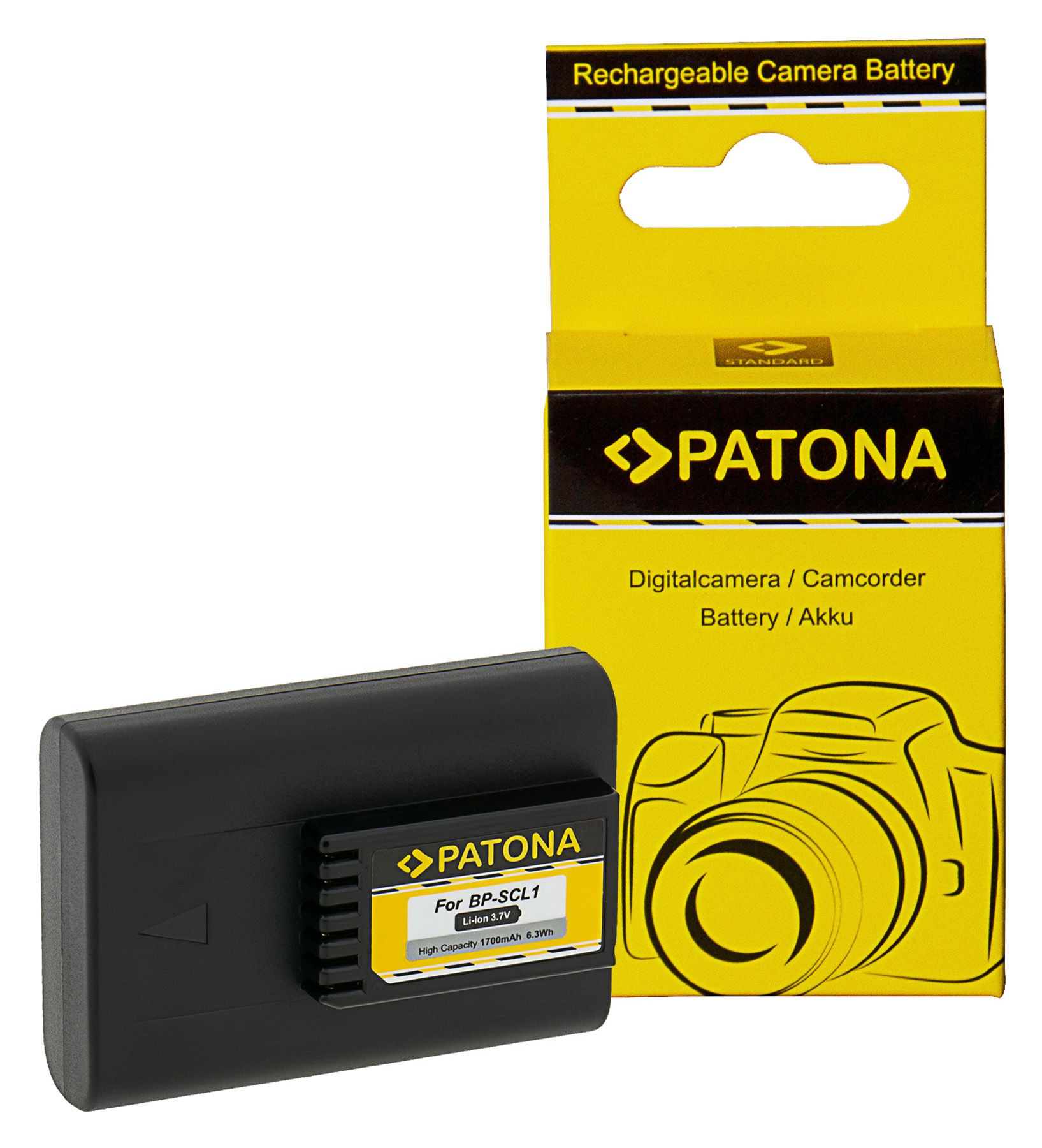 Patona Batterie Leica BP-SCL1