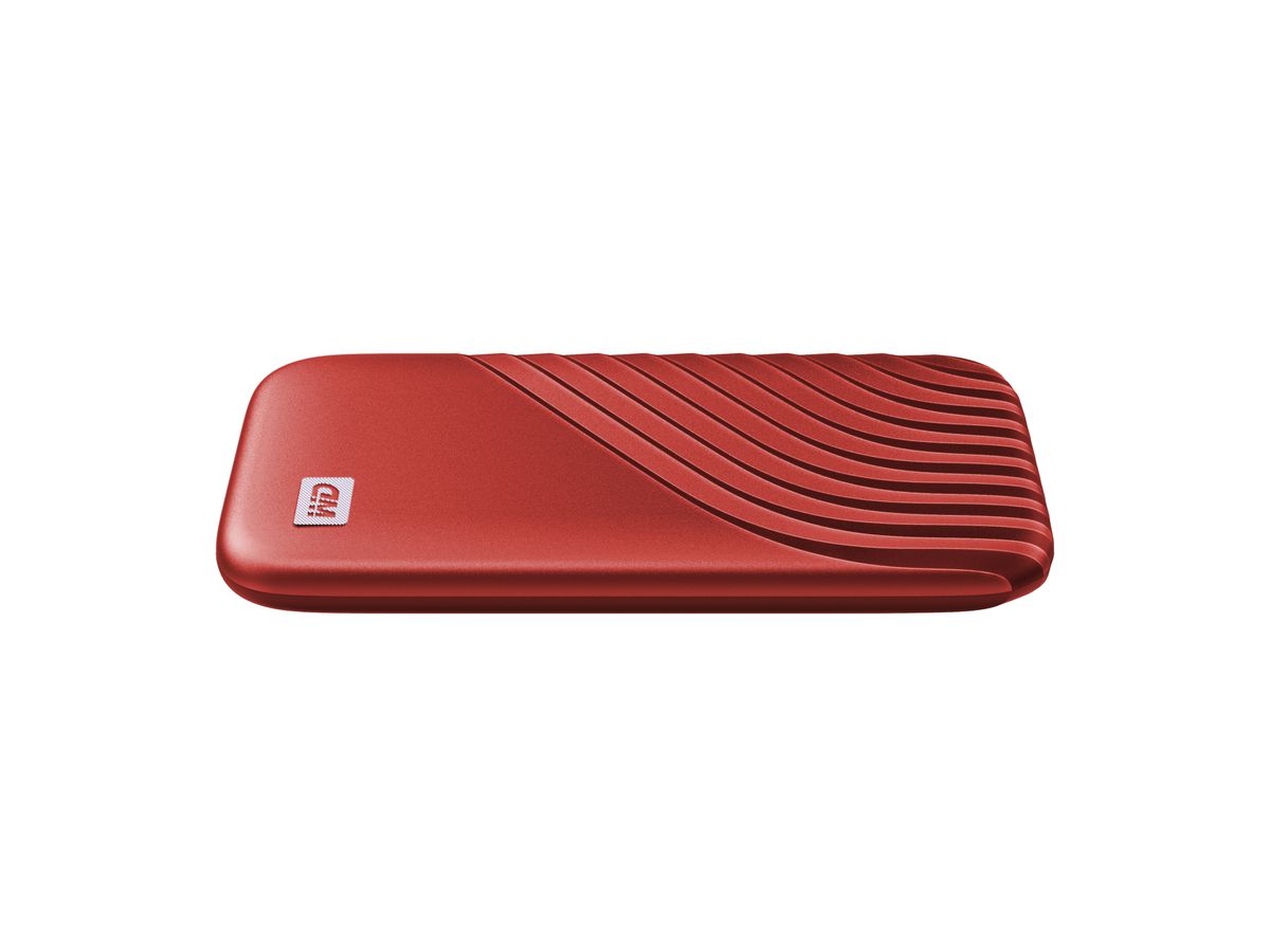 WD My Passport SSD 1TB red